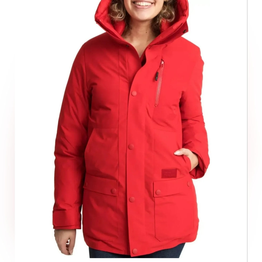 Askov Finlayson Winter Parka Red Women XS Brand New with Tag